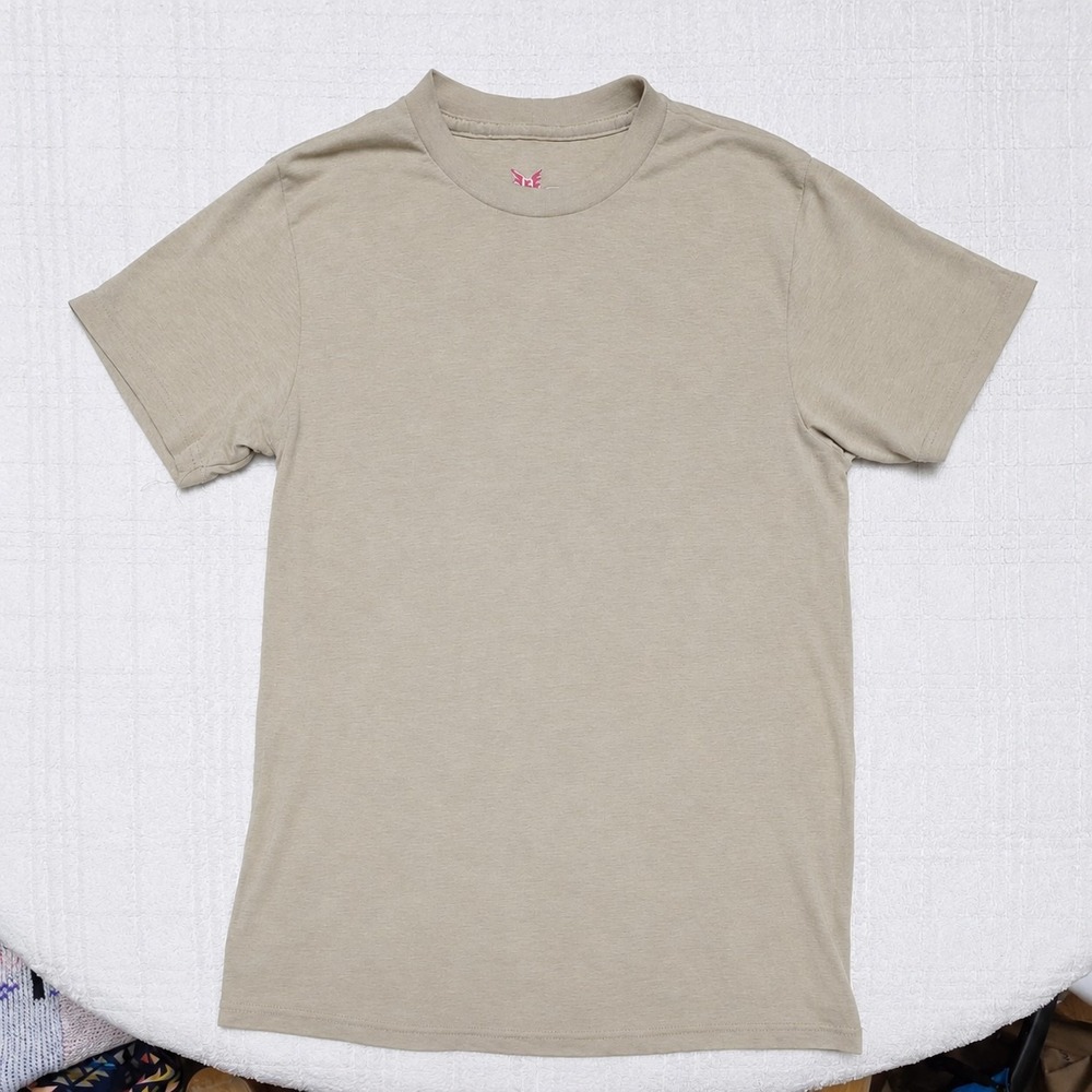 Drifire Shirt Men M Beige Flame Resistant FR Long Sleeve Workwear Cat 1 Tee Work